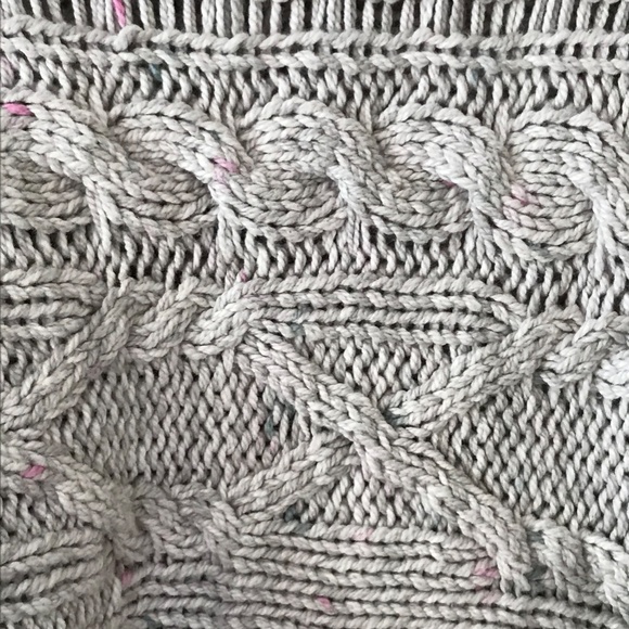 Free People Honey Cable Knit Mixed Media Pullover - Picture 9 of 9